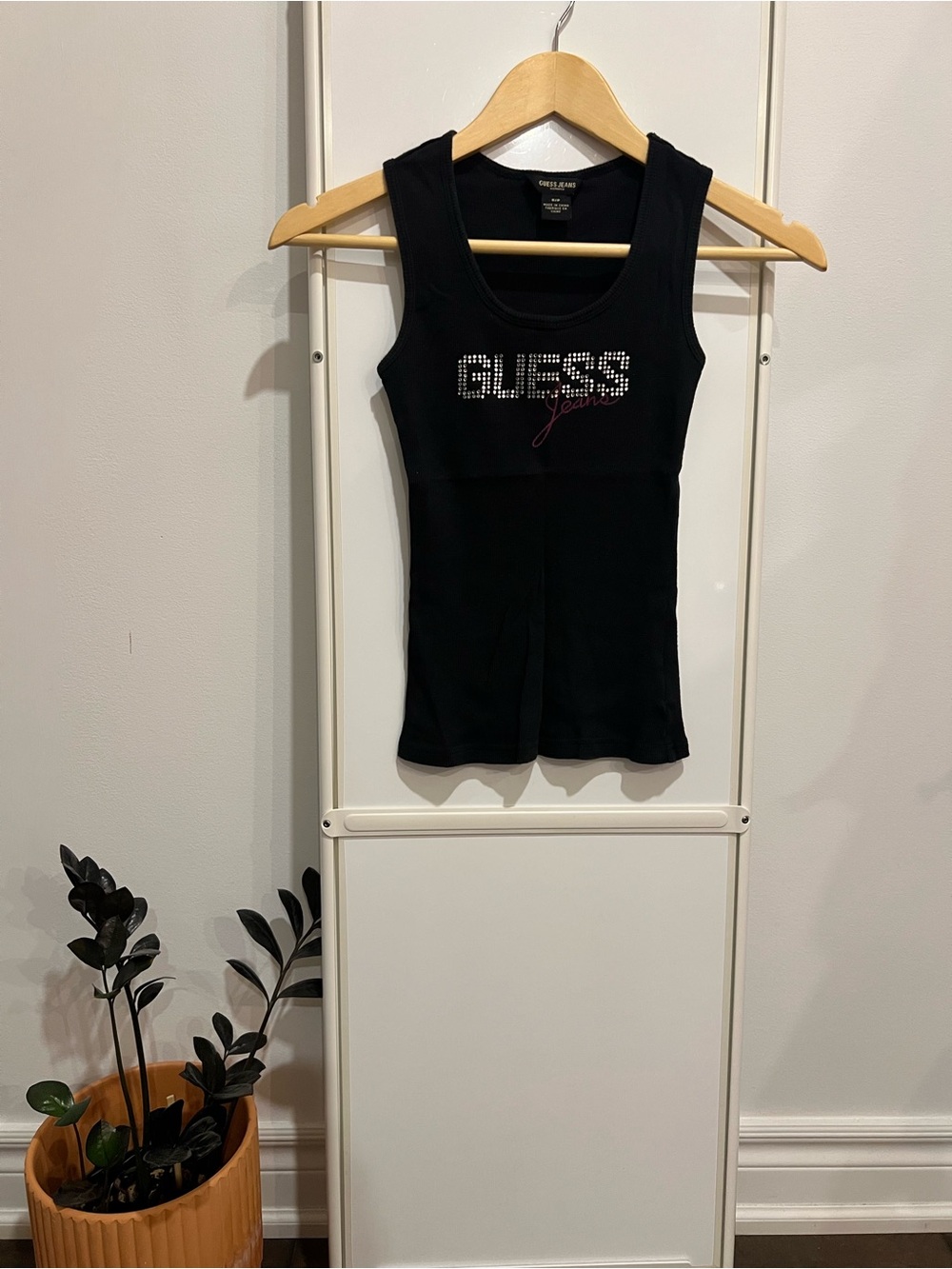 Vintage Guess Jeans Rhinestone Tank